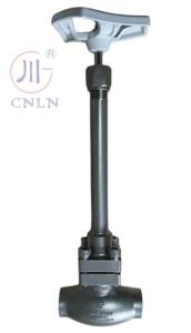 China CF3/CF8 Stainless Steel DN15 PN50 Low Temperature Long Stem Globe Valve For Tank wholesale
