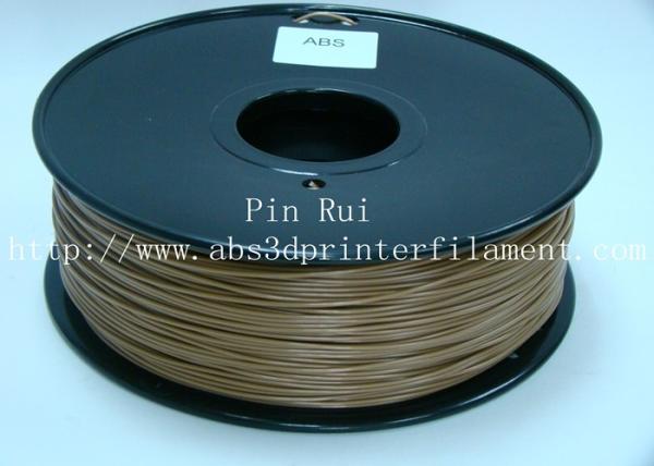 1.75mm / 3.0mm Gold PLA 3d Printer Filament 100% biodegradable
