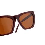 Cat Eye sun blocking sunglasses Vintage Narrow Square Eyeglasses Acetate Frame