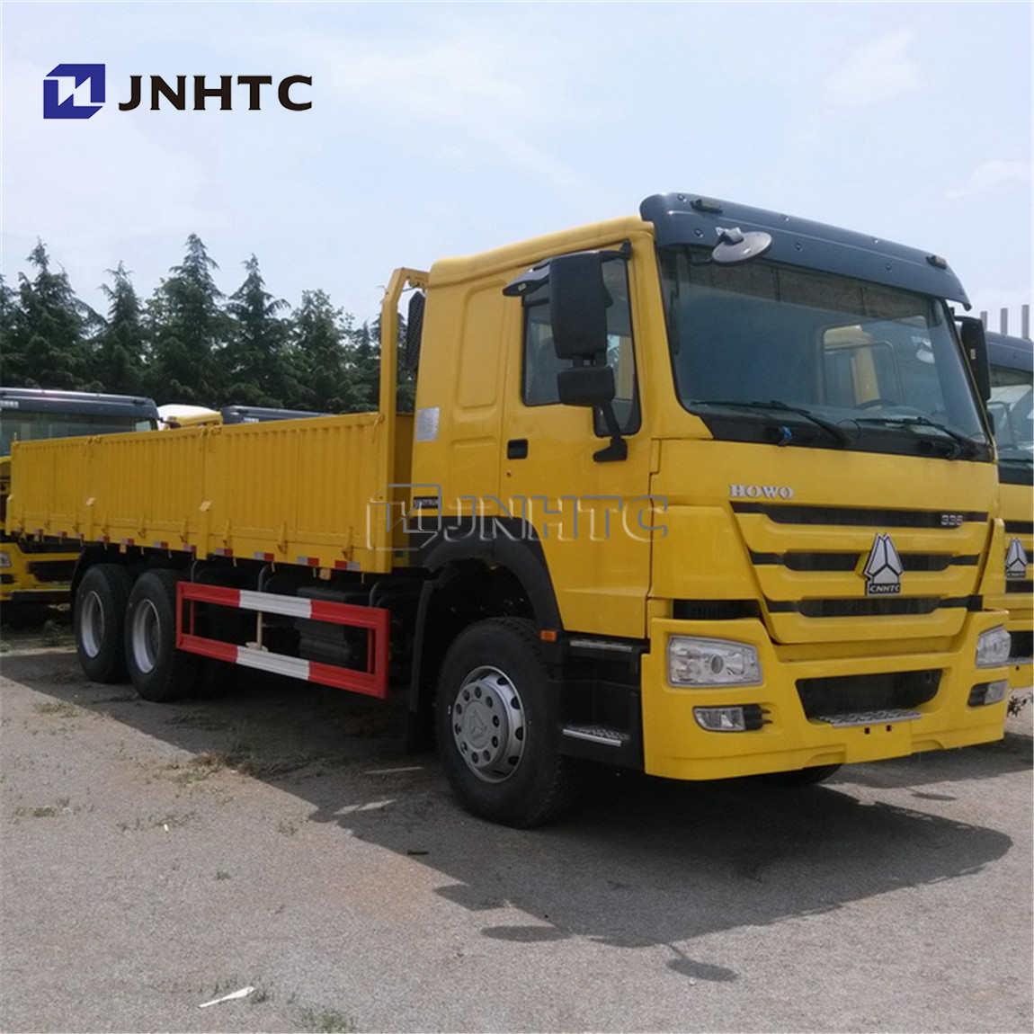 Sino Truck HOWO 6X4 Flatbed Container Trailer Sidewall Truck Chassis