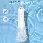 300ML Water Tank Cordless Water Flosser Portable Oral Irrigator Dental Teeth