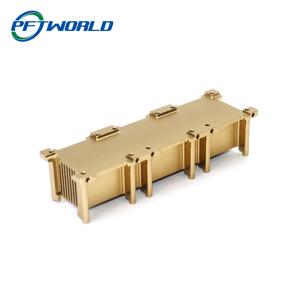 China Anodize OEM Brass Precision Turned Components Electrophoresis Surface wholesale