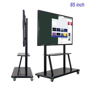 China Conference Room Smart Flat Panel 3840*2160 85 Inch Interactive Display wholesale
