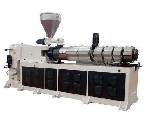 50 Kg / H Capacity PE Pipe Extrusion Machine Big Pipe Size Low Power Consumption
