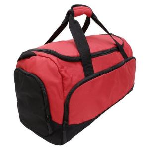 China Waterproof Dobby Fabric PU Backing Travel Gym Bag With Shoe Compartment wholesale