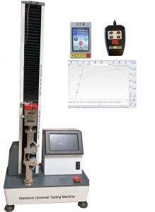 China 1000n Electronic Universal Testing Machine Rubber Polymer Plastic Textile Tensile Lab Apparatus wholesale
