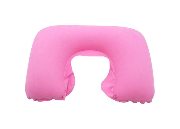 Fresh Green Neck Pillow , Neck Support Travel Pillow For Airplanes