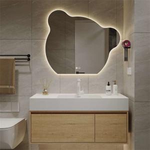 China Wall-Mounted/Freestanding Bathroom Vanity Cabinet with Mirror Hundred Color For Choosing wholesale