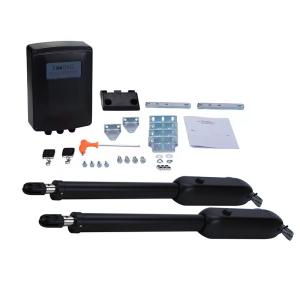 China Electronic Door Opener 400kg Max 3800N Force Residential Swing Gate Operator Kit wholesale