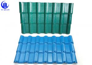 China Asa Coated Pvc Resin Long Span 30 Years Life Time Roof Sheet , Pvc Corrugated Roofing Sheets wholesale