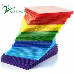 China Waterproof 6mm Corrugated Plastic Cover PP Floor Protection Sheet on sale