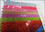 54" Width High Sparkle Glitter Pvc Fabric 0.17mm For Bags And Furniture
