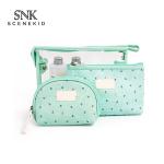 Waterproof Transparent PVC Cosmetic Bag Sets Travel Wash Bag