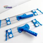 18" Cleaning Mop Handle 18" Silver Two Segaments Aluminum Microfiber Mop Frame