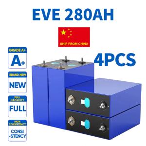 China China to Ukraine Grade A+ 3.2V 280AH LiFePo4 Battery-4pcs wholesale
