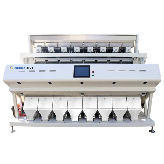 Eight Chutes 504 Ejectors RGB Color Sorter For Multi Purpose Sorting