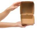 Customized Different Shape Corrugated Disposable Food Packaging Eco-Friendly