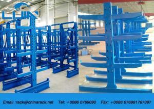 China Double Sided Heavy Duty Cantilever Racking Length 500 - 1200mm Arm wholesale