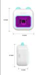 Rechargeable Wireless Mini Inkless Printer Sticker USB C Lightweight