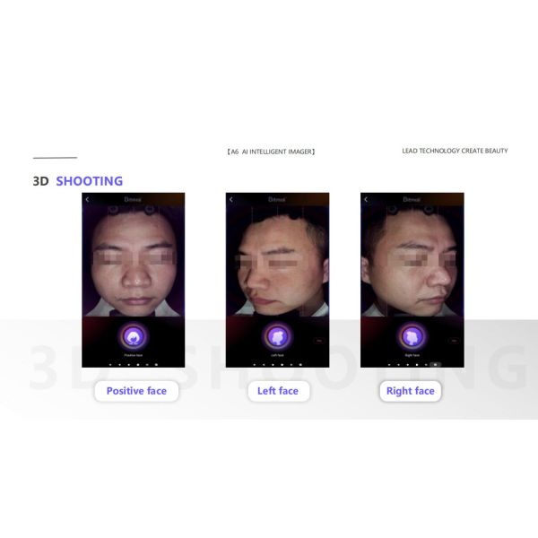 GMS- A6 Al Intelligent Face Analyzer Machine 8 Spectral Imaging Technologies for One Click Analysis of 15 Skin Problems
