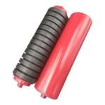Steel Flat Return Carrier Impact Iso Belt Conveyor Roller Naked Painting