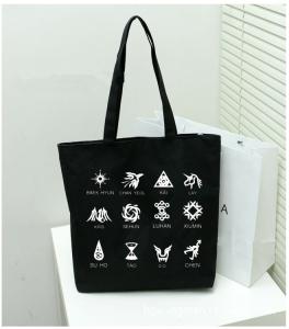China 2014new style canvas Shopping bag wholesale