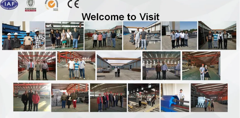 Prefab Steel Structure Workshop with 60m Clear Span Q355B Steel