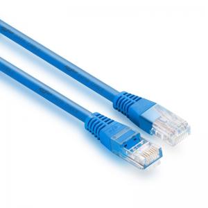 China Blue 1.5m 2m 3m Cat5E Ethernet Patch Cable For LAN WAN Home Networking wholesale