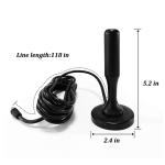 Baiao Portable Vhf Dvb T2 Car Antenna Car Digital Tv Antenna