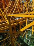 Used 20 Year Old W6013 Tower Crane Maximum Lifting Height 50-100m and Affordabil