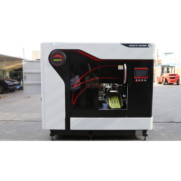 JSSCD-150C High-Speed Intelligent Circular Sawing Machine operational view