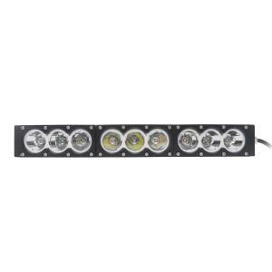 China H Style 90W White Color 9pcs 10W CREE LED LIGHT BAR 6000K 10-30V Combo Beam,Flood Beam, Spot beam wholesale