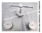 Stainless Steel 316L Sounding Injection Head For Marine Fresh Water Tank Model