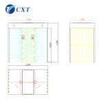 Intelligent Double Full Length Turnstile Construction Site Security Turnstiles