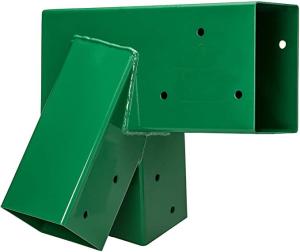 China Playhouse Square Beam Swing Corner Bracket Metal Swing Post Bracket Powder Coated wholesale