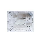 8 Person Acrylic Freestanding Pearl White Hot Tub Whirlpool Baths