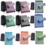 Massager Cushions Lotus Acupressure Mat Pillow Head Neck Anti Stress Needle