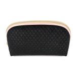 Flocking Zipper Velvet Storage Bag For Beautician