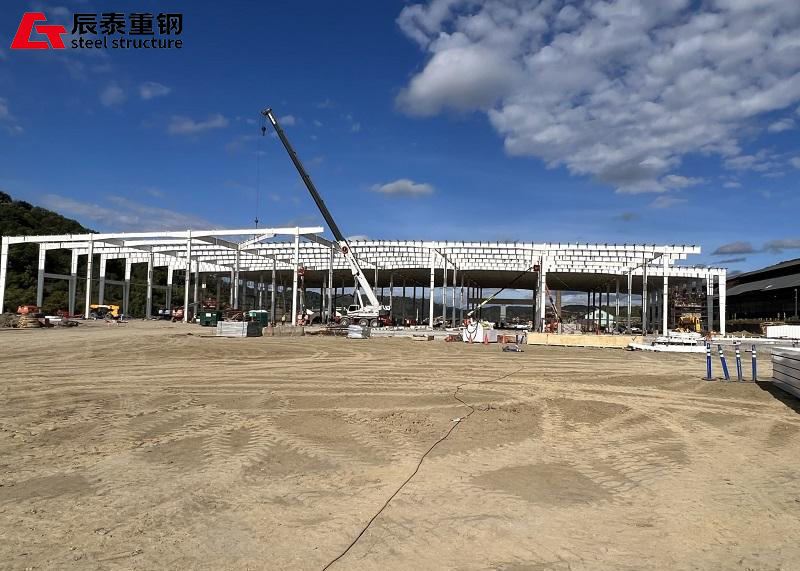 Prefabricated Steel Structure Workshop Building Customized Easy Assembly