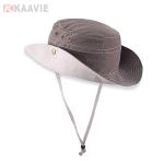 5cm Long Brim Pink Fisherman Bucket Hat Womens Mens Washable