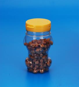 China Small Capacity Clear Plastic Jars High Durability Dog Shape 48MM Caliber wholesale
