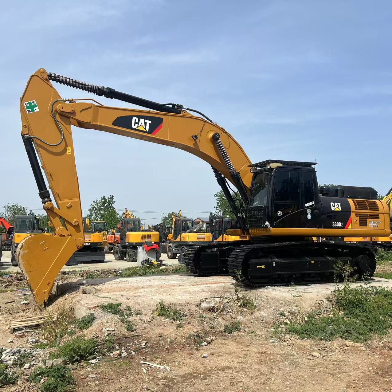 Secondhand Crawler Excavator Cat 330 Original Import Excavator 30 Ton