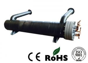 China Copper Tube Heat Exchanger , Bundle Single Circuit High Temperature Heat Exchanger wholesale