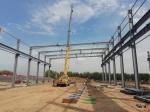 Prefabricated Industrial Shed Steel Structure Workshop Portal Frame ISO Standard