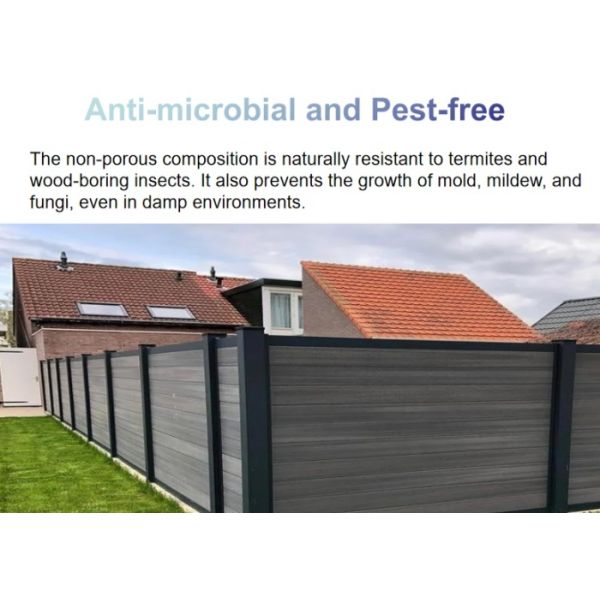 Premium Weatherproof Low Maintenance WPC Fence Panels