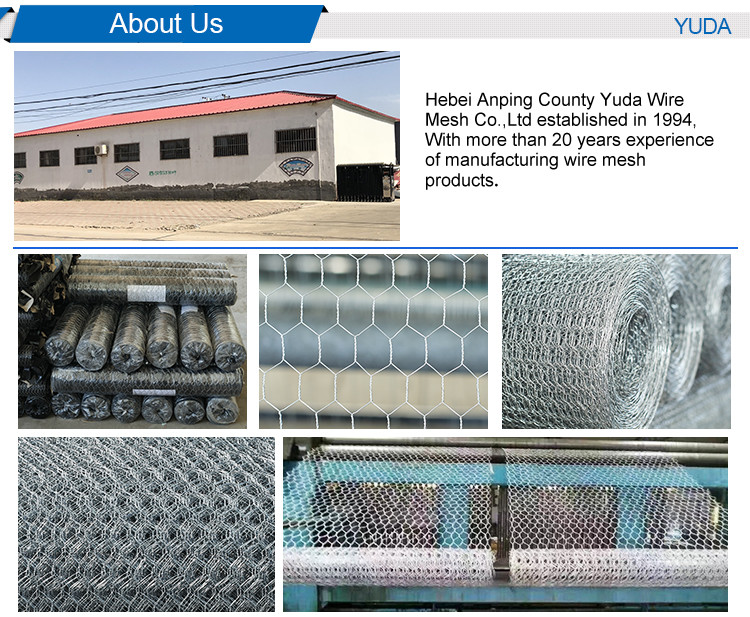 Hot Dipped Galvanized Gabion Box Hexagonal Gabion Mesh Retaining Wall