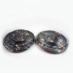 Round Food Grade Plastic 5 Divided Sushi Packing Box