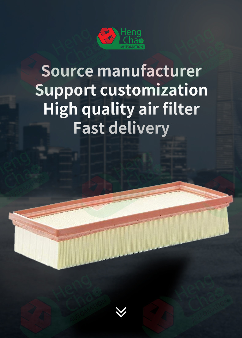 Filter OEM 8K0133843E Cabin Filter Making Machine For Ac Filter Manufacturing