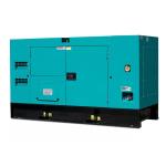 AC Three Phase 220/380V 50/60Hz Output Type 400KW 500KVA Silent Diesel Generator