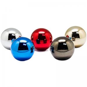 China Metallic Sanwa Arcade Machine Accessories Ball Top With Red Blue Silver Color wholesale